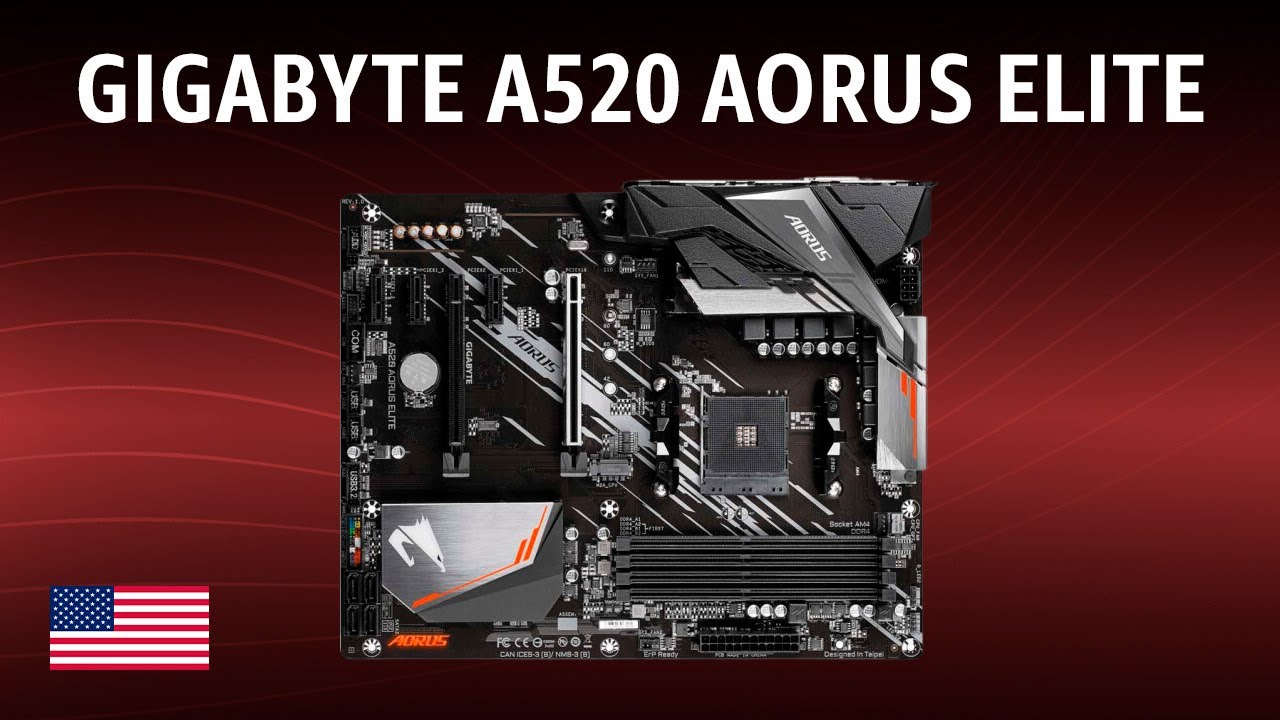 Motherboard GIGABYTE A520 AORUS ELITE | TEST | English