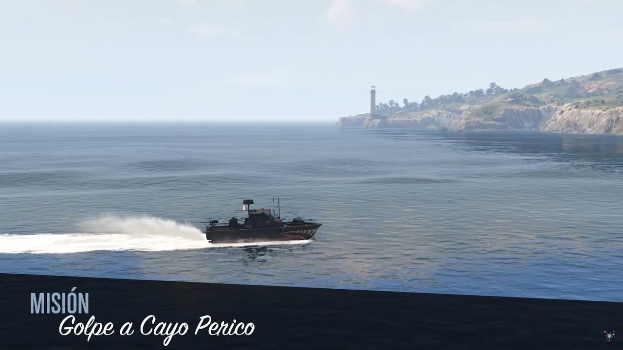 GTA ONLINE - GOLPE A CAYO PERICO - BOTE PATRULLA KURTZ 31 - MODO DIFÍCIL - DESAFO ÉLITE