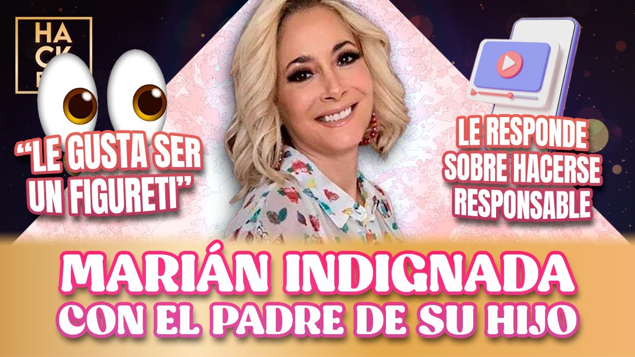 Marián Sabaté indignada ante la reacción del padre de su hijo | LHDF | Ecuavisa