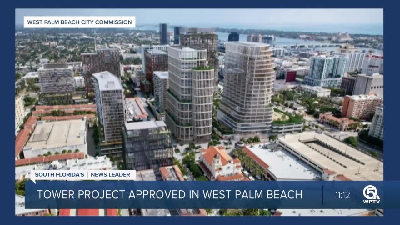 Twin towers approved for downtown West Palm Beach