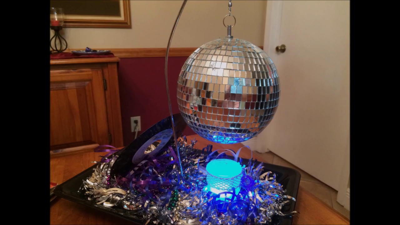 Disco Ball Centerpiece - DIY