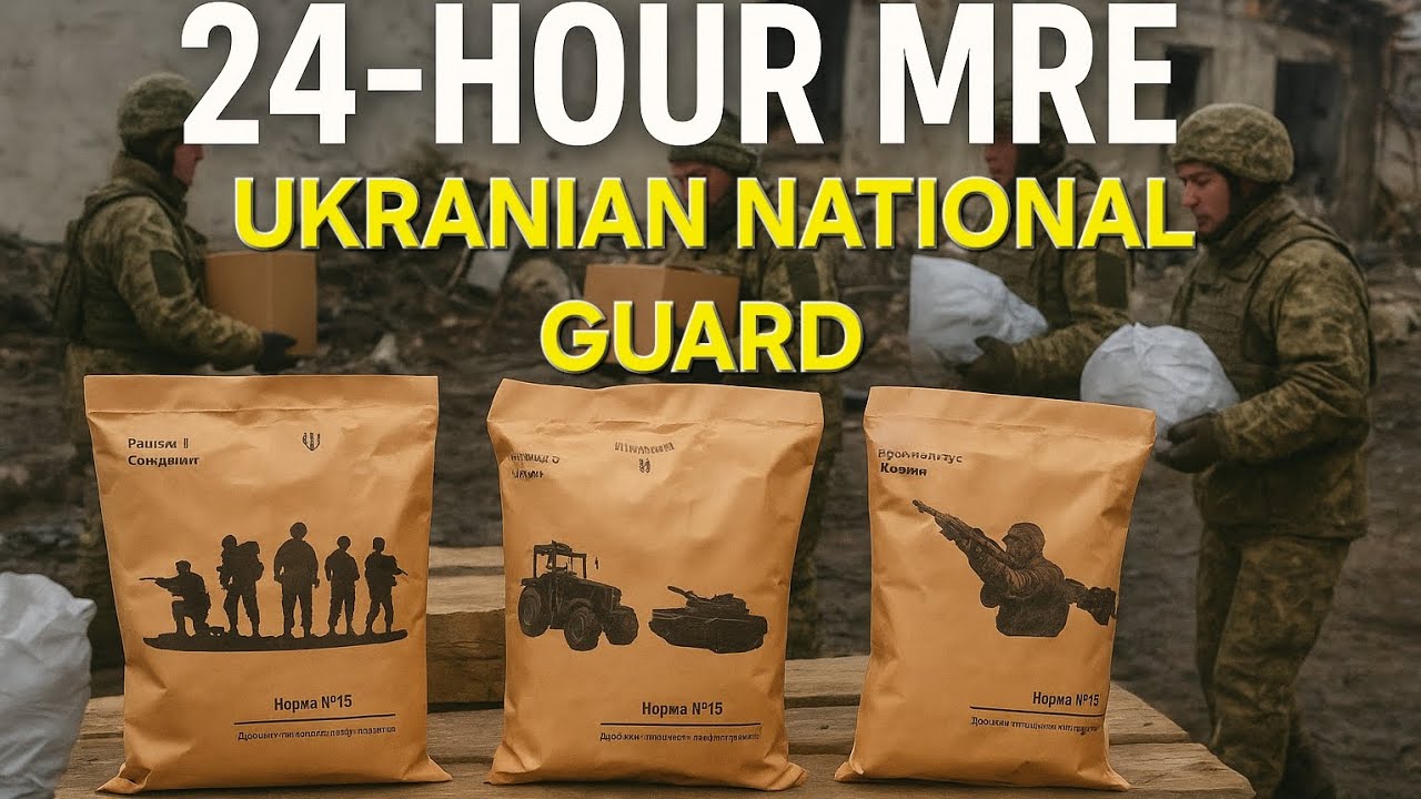 Ukrainian National Guard 24-Hour MRE Meal Ready To Eat