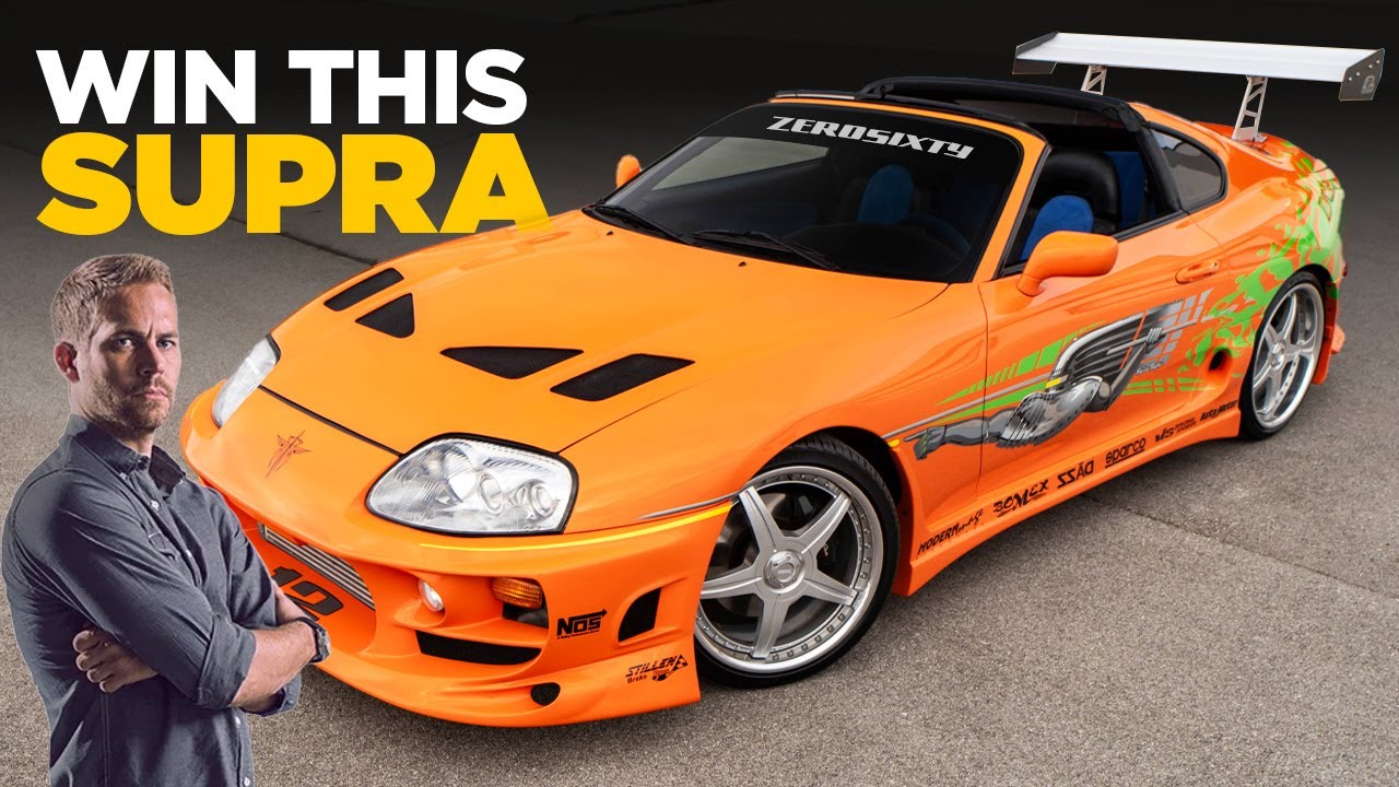 Win a $200,000 Fast & Furious Supra