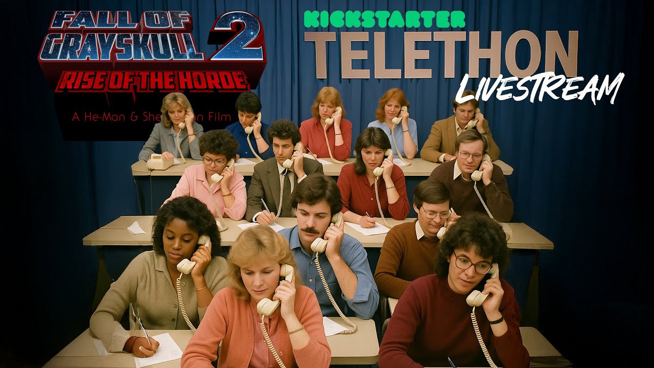 Fall of Grayskull 2 Kickstarter Telethon Livestream