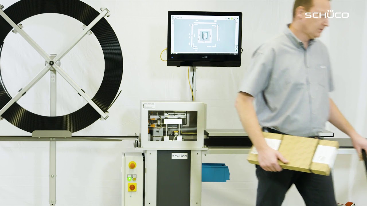 Schüco LA 100 Riegelstangenautomat