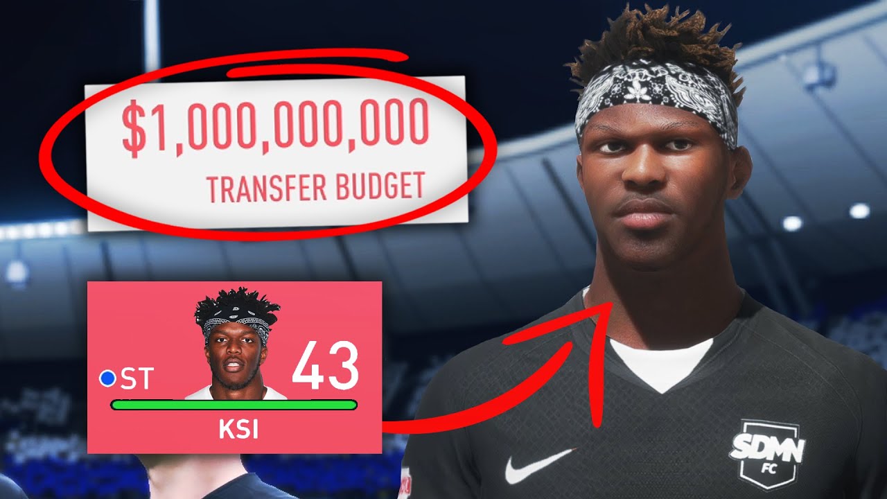 I Gave THE SIDEMEN 1 BILLION DOLLARS!!! FIFA 20 Career Mode (KSI IN FIFA)