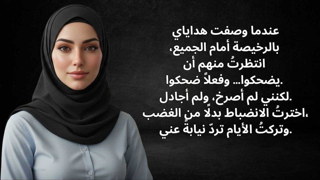 عندما وصفت هداياي بالرخيصة… اخترتُ الانضباط بدلًا من الغضب