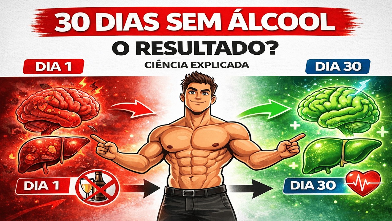 Se Você Parar de Beber Hoje, Veja o Que Acontece em 30 Dias