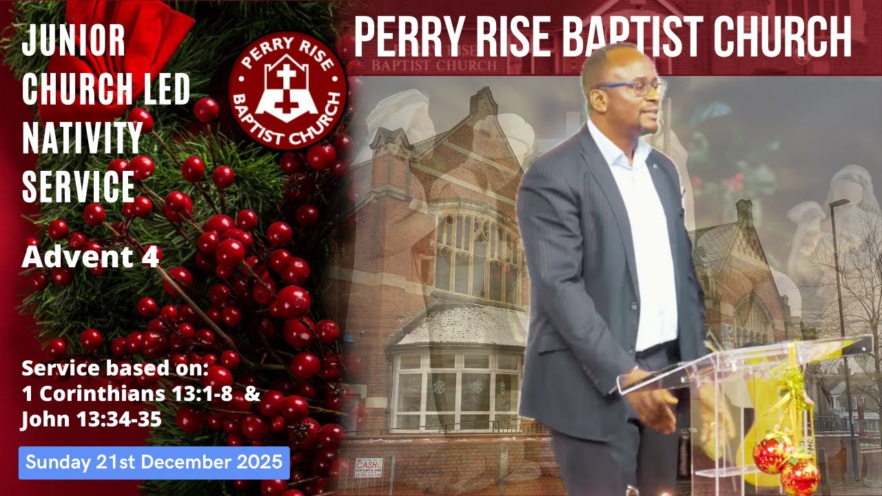 Nativity Service: Advent 4. 21st December 2025 #perryrisebaptistchurch #PRBC