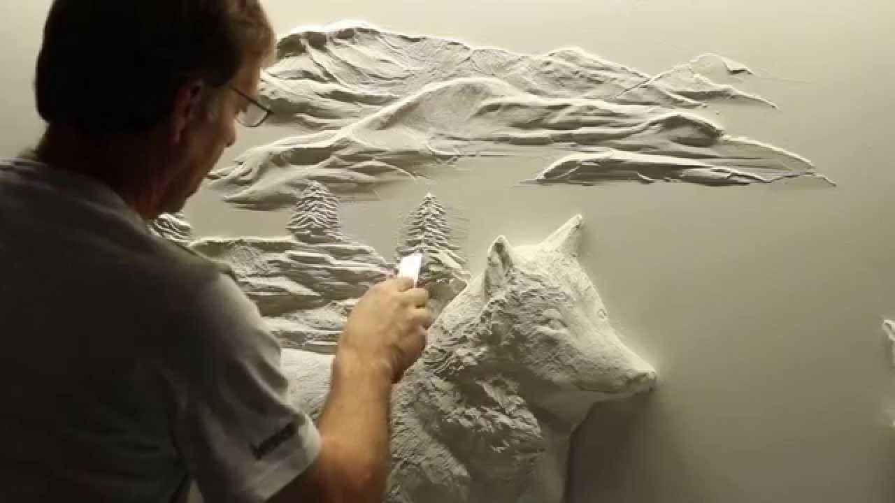 A few words from Drywall Sculpture Artist Bernie Mitchell