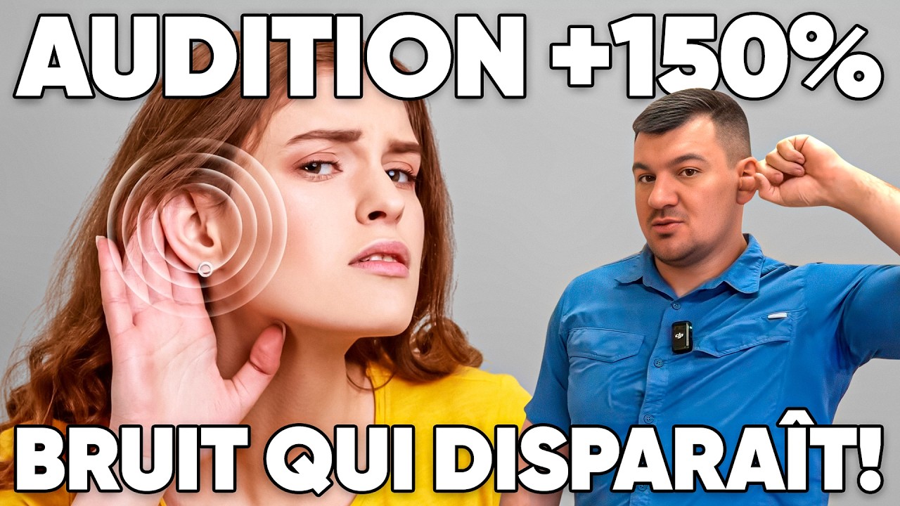 Après cet exercice, le bruit a disparu — je n’ai jamais aussi bien entendu de ma vie !