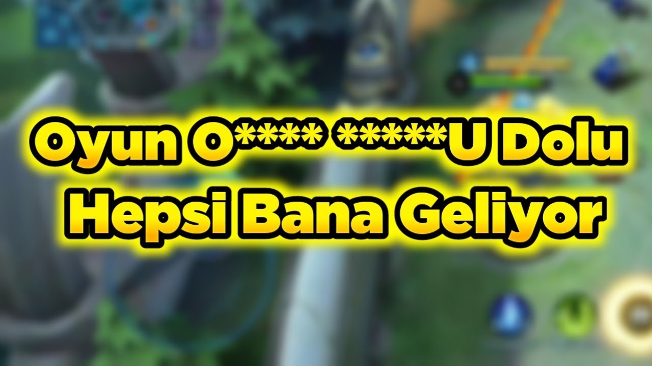 BÜTÜN MAÇLARIM O**** *****U DOLU HEPSİ TOPLANIP BANA GELİYOR BÖYLE BİR ŞEY OLAMAZ Mobile Legends