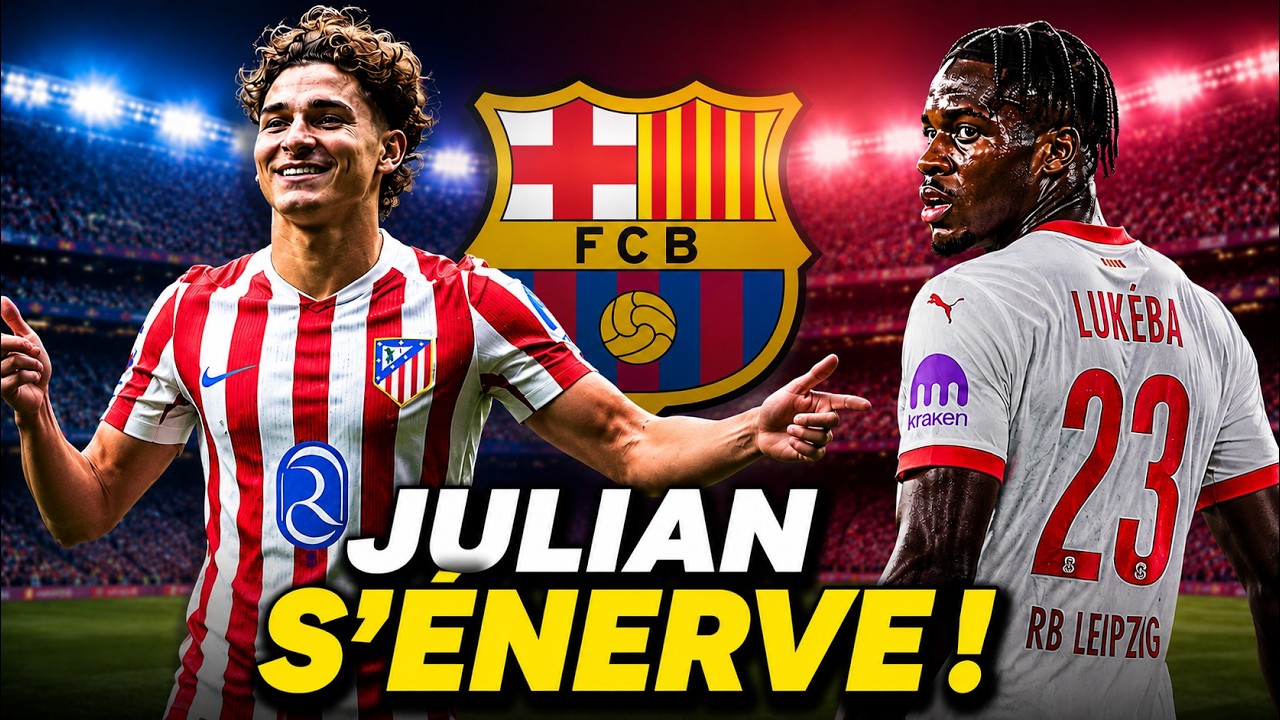 🚨Julian ALVAREZ S'&Eacute;NERVE CONTRE L'ATLETICO DE MADRID ! Les INFOS MERCATO !