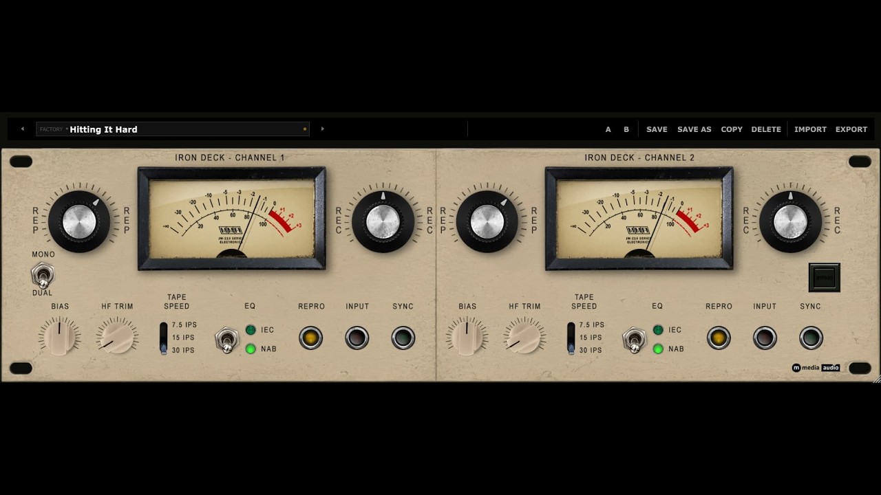 Iron Deck  Tape Machine Channels Free 🇺🇦