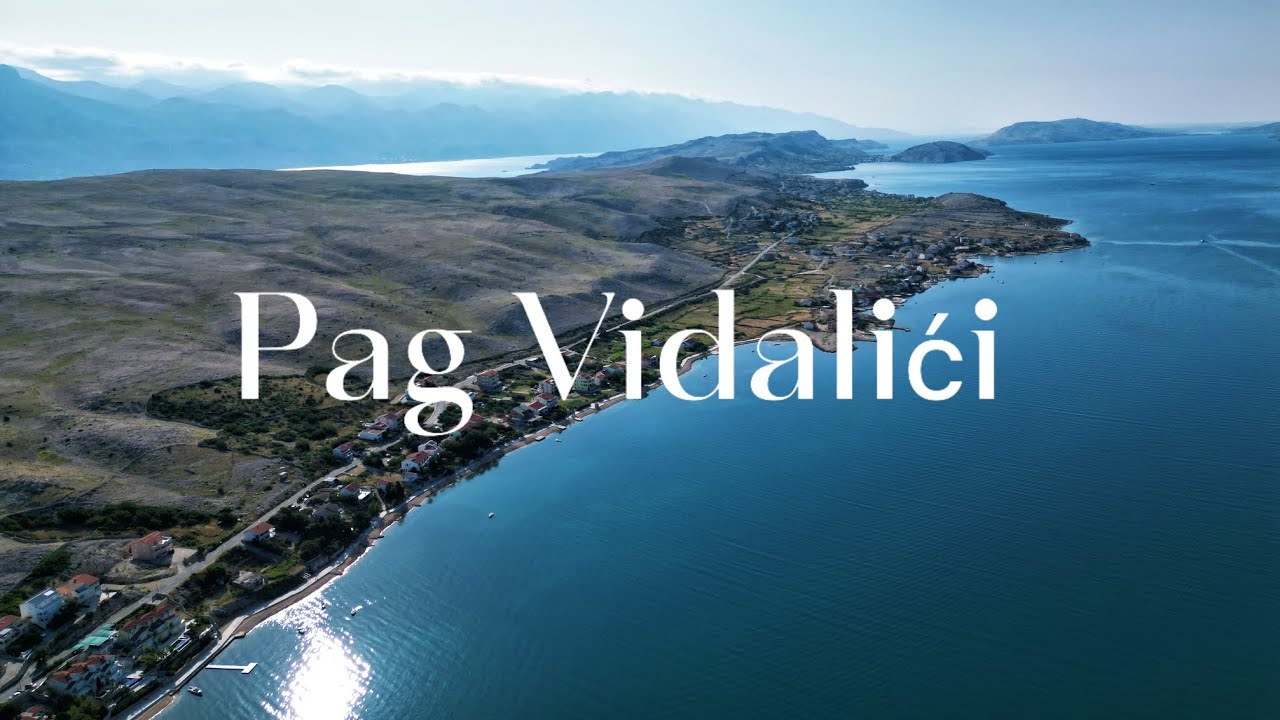 🌅 Wyspa Pag &ndash; Vidalići z Lotu Dronem | Chorwacja z Najpiękniejszej Perspektywy