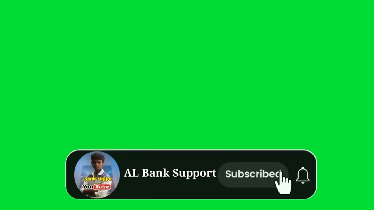 personal subscribed button video editing