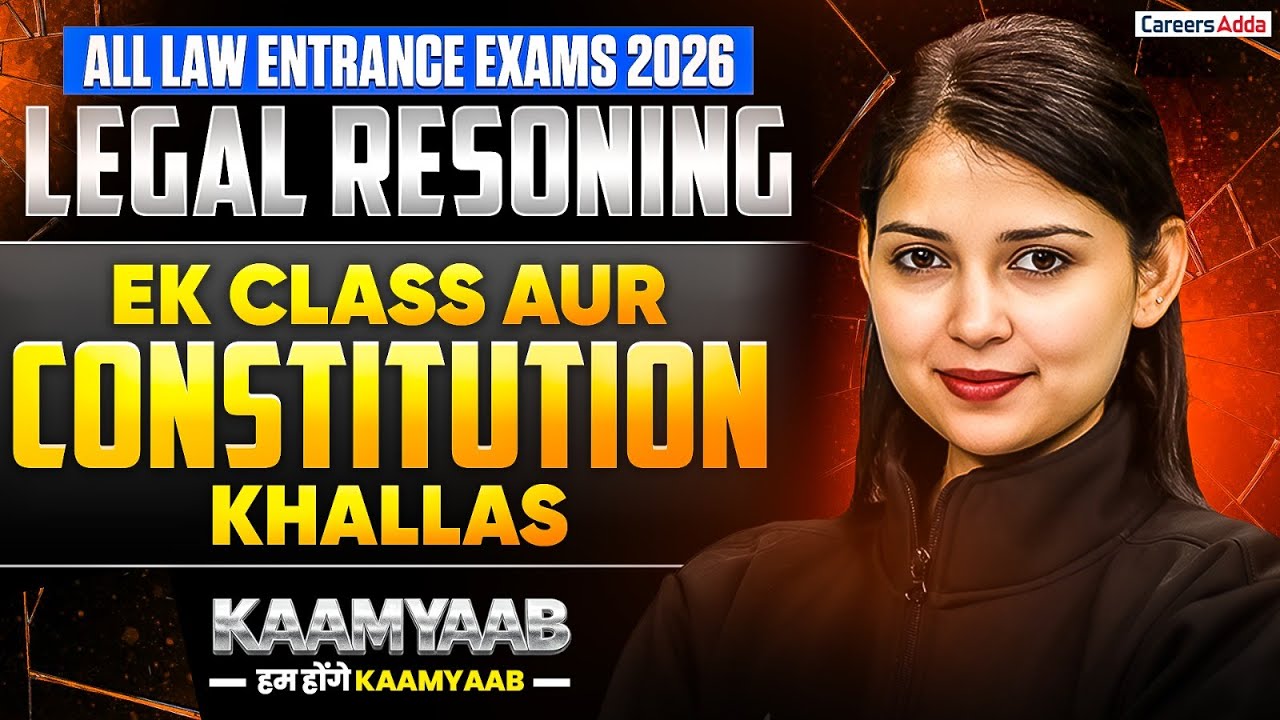 CUET PG LLB And MH CET LAW 2026 Legal Reasoning | Indian Constitution one shot | Law Entrance Exams
