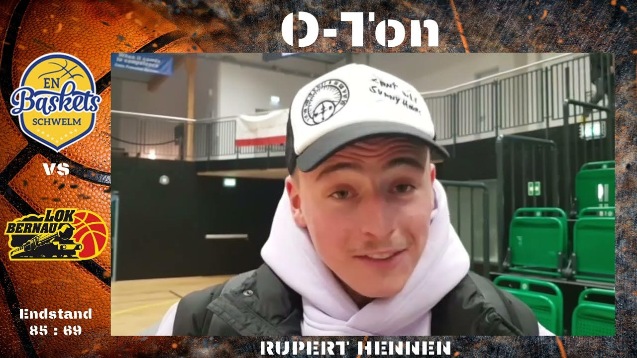 O-Ton von Rupert Hennen nach dem Spiel gegen LOK Bernau