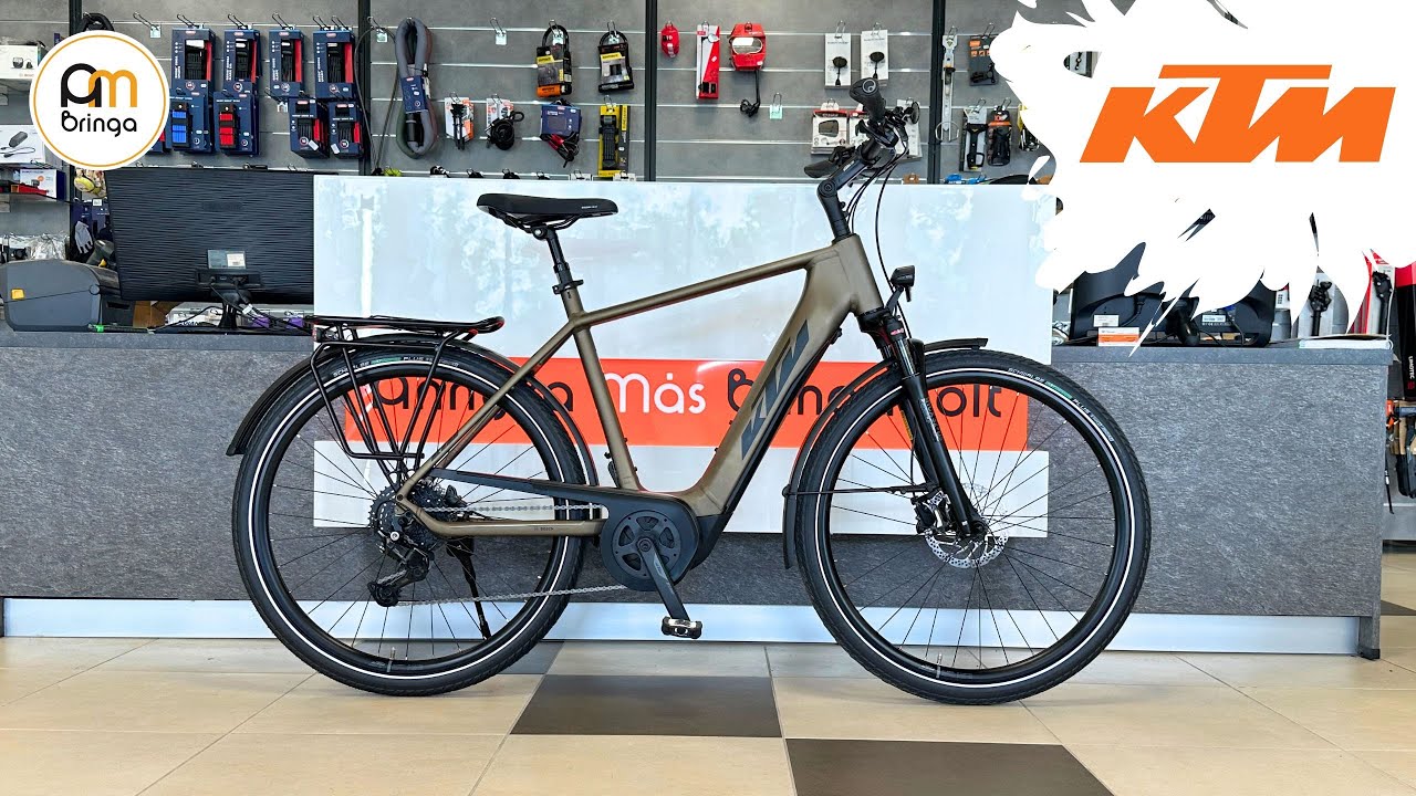 KTM Macina Tour P510 (férfi, oak matt) - Ambringa Ebike Videók