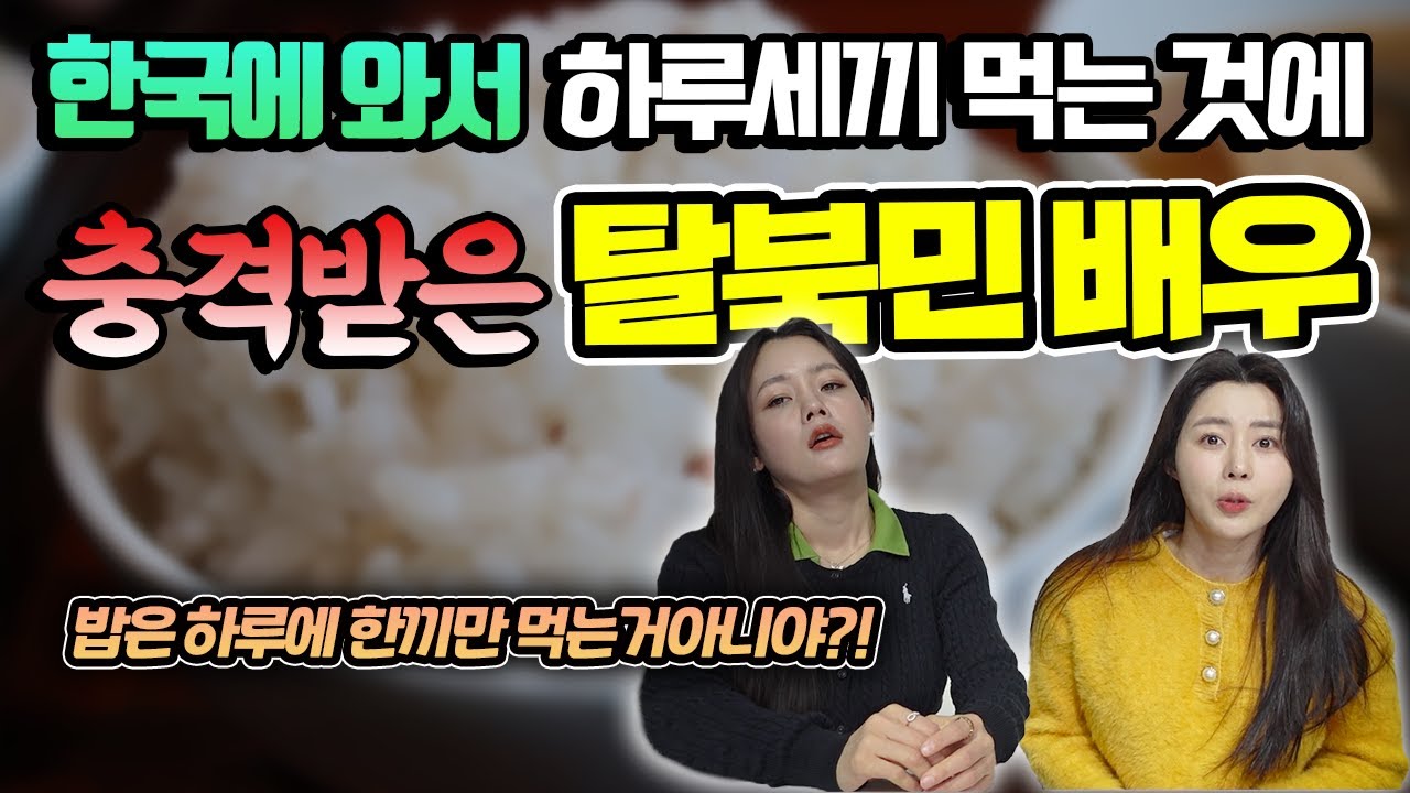 탈북민 여배우 아라가 고백하는 충격적인 대한민국문화TOP![ep.2]