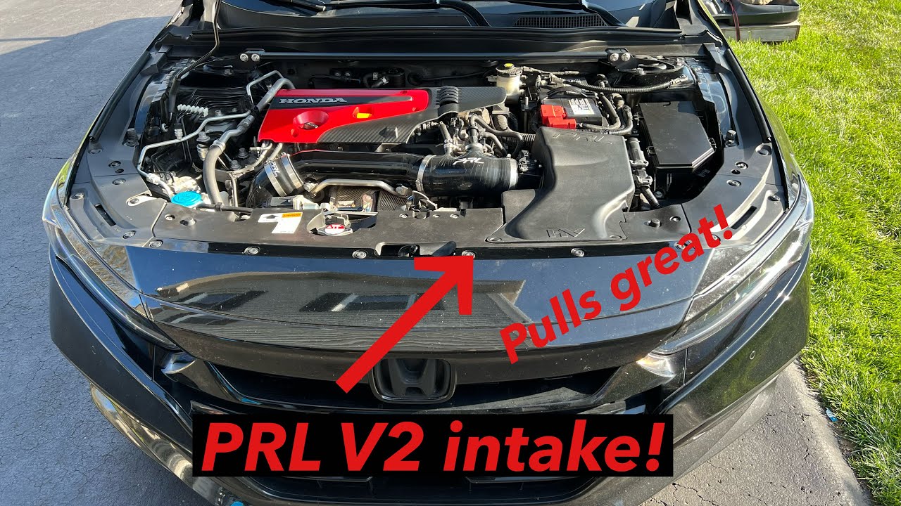 PRL V2 High Volume Intake PULLS great on a 2.0T honda accord