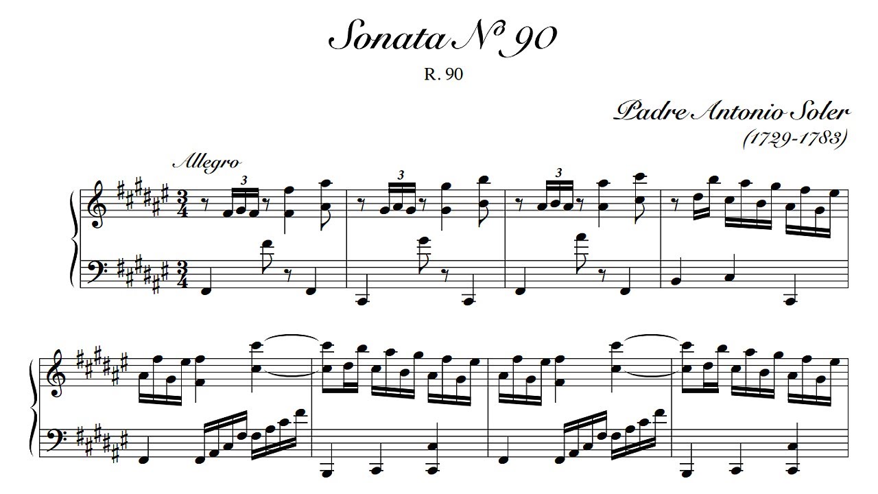 Soler: Sonata in F sharp major - Fernando Valenti, 1971 - Desmar DSM 1001
