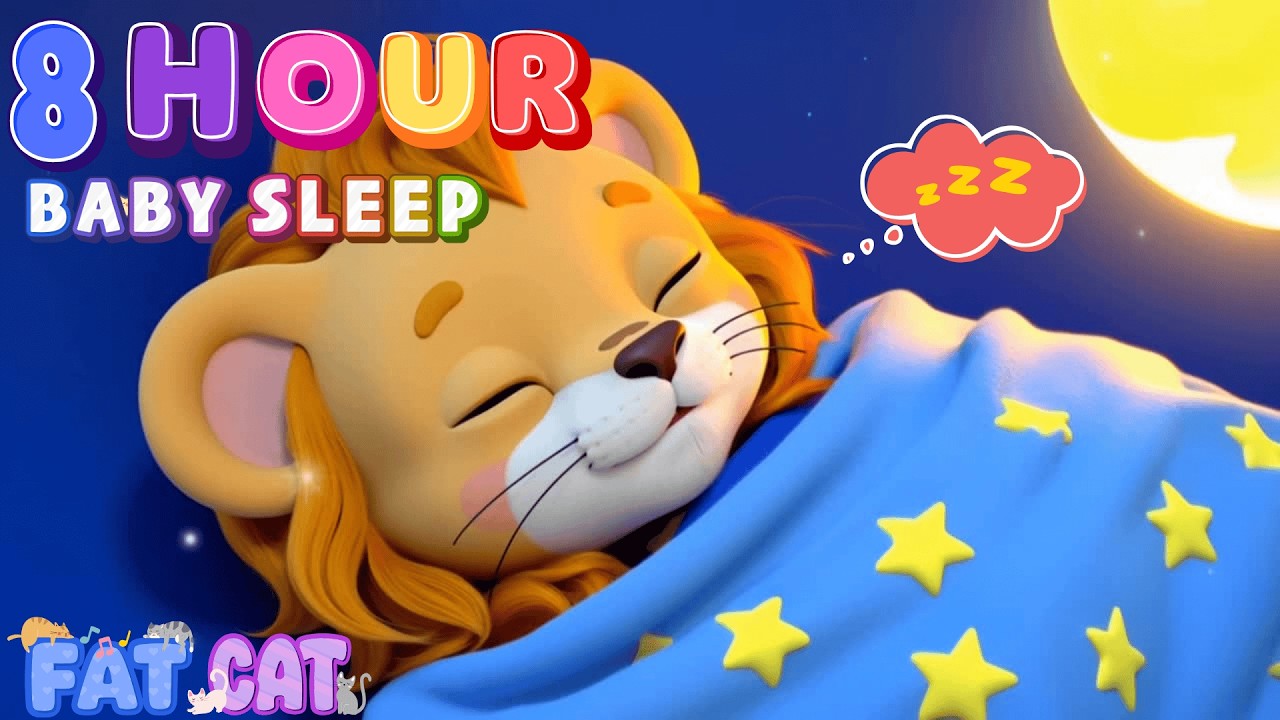 Baby Sleep Music with Gentle Rain Sounds 🌧️ 8 Hours Ultra Soft Lullabies for Deep Sleep