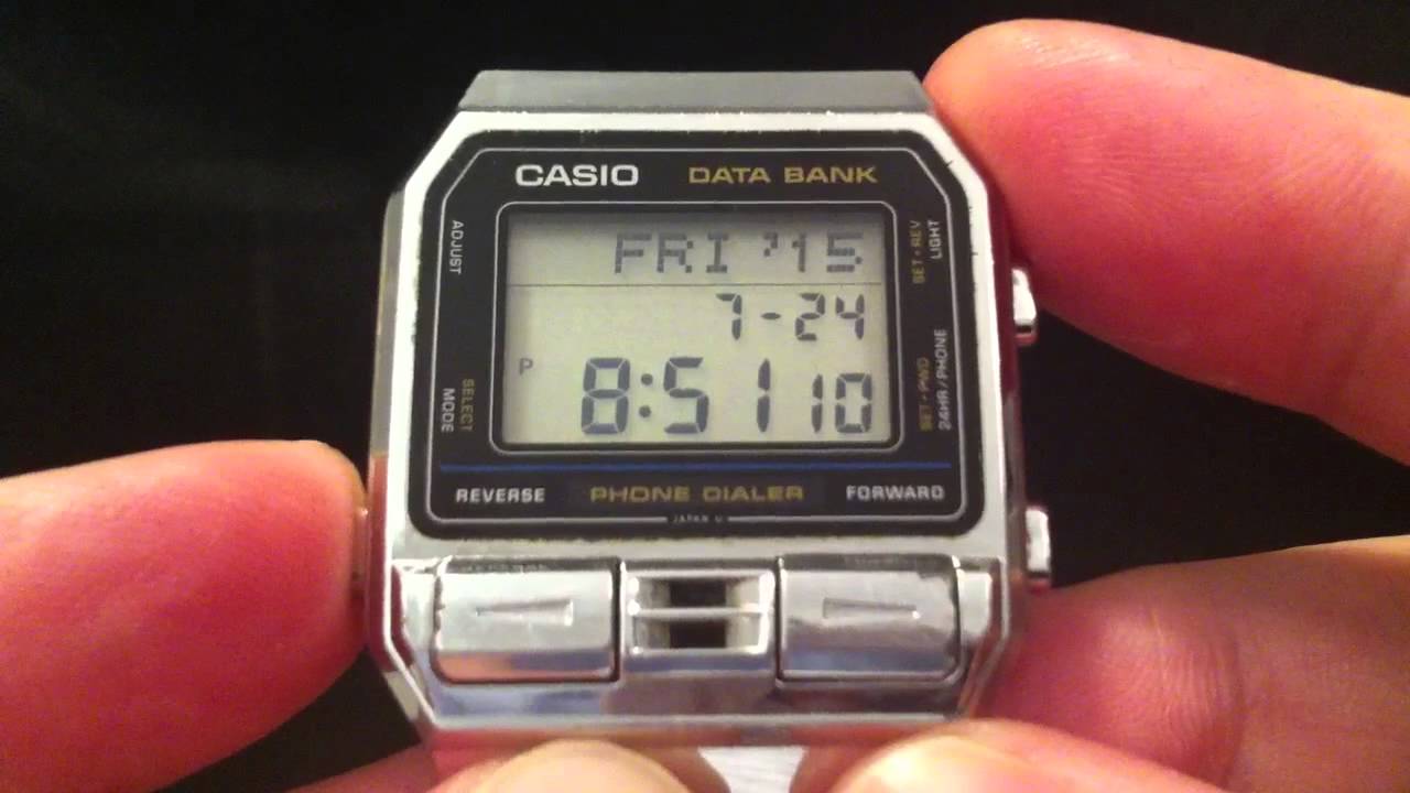 Casio DBA-800 Phone Dialler Watch