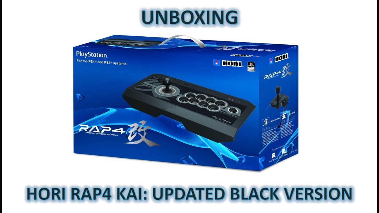 Unboxing: Hori Real Arcade Pro 4 Kai - Updated Black Version (HRAP4 Kai)