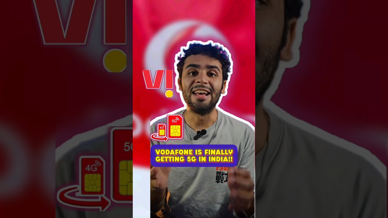 वोडाफोन आइडिया यूजर्स को आखिरकार मिल रहा है 5G?! #airtel #jio #network #Vodafone #tech #Bharat #t...