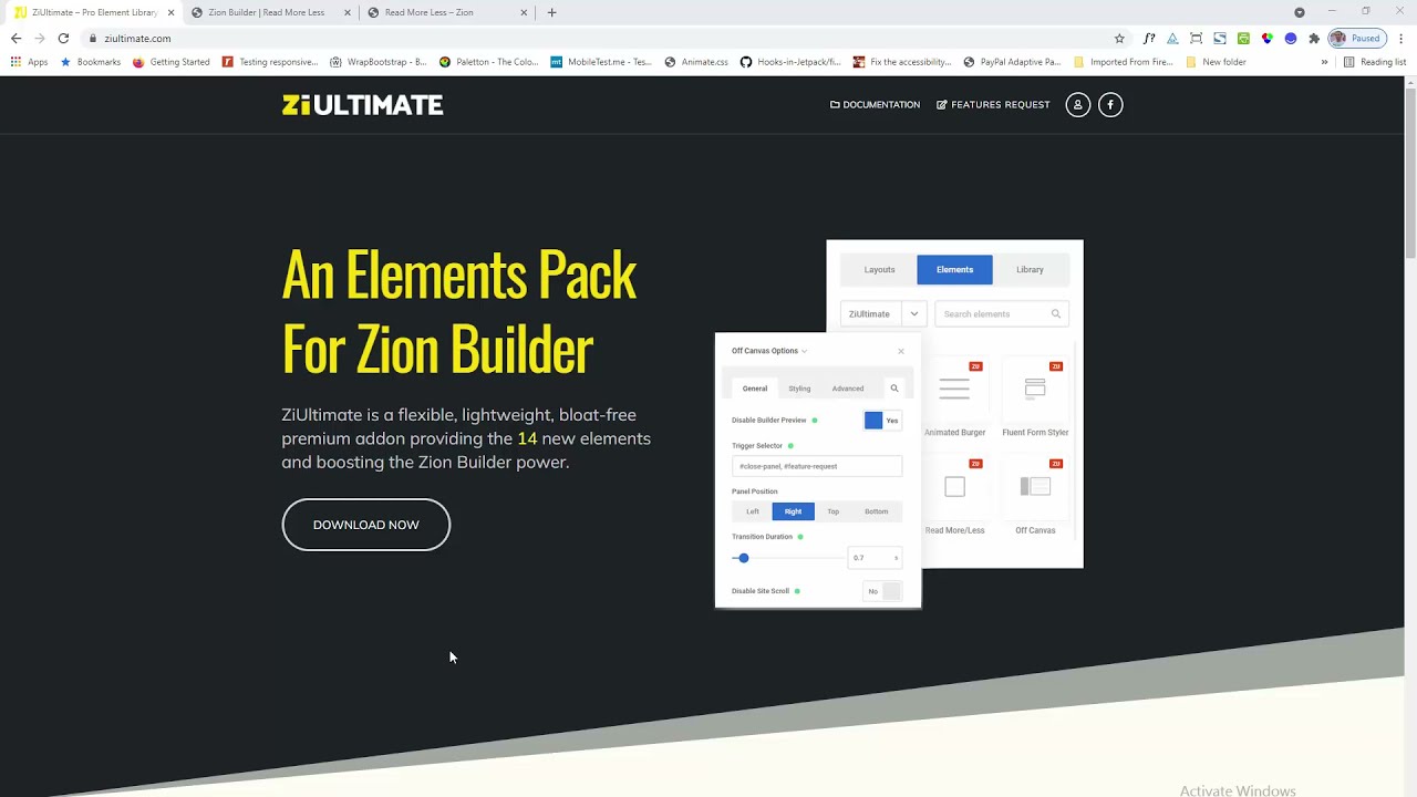 How do you jump to a section with smooth scrolling effect?