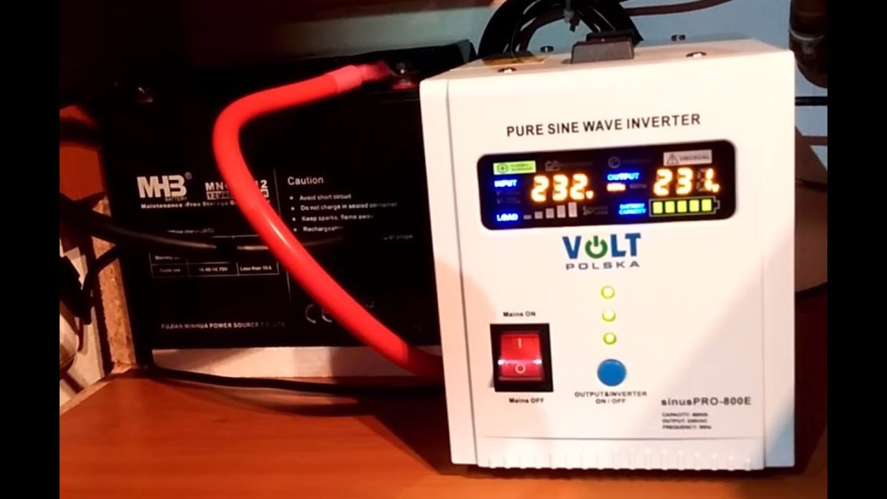 Unboxing and Installation replacement source 500W sinus - ZZ22 + AKU 40Ah