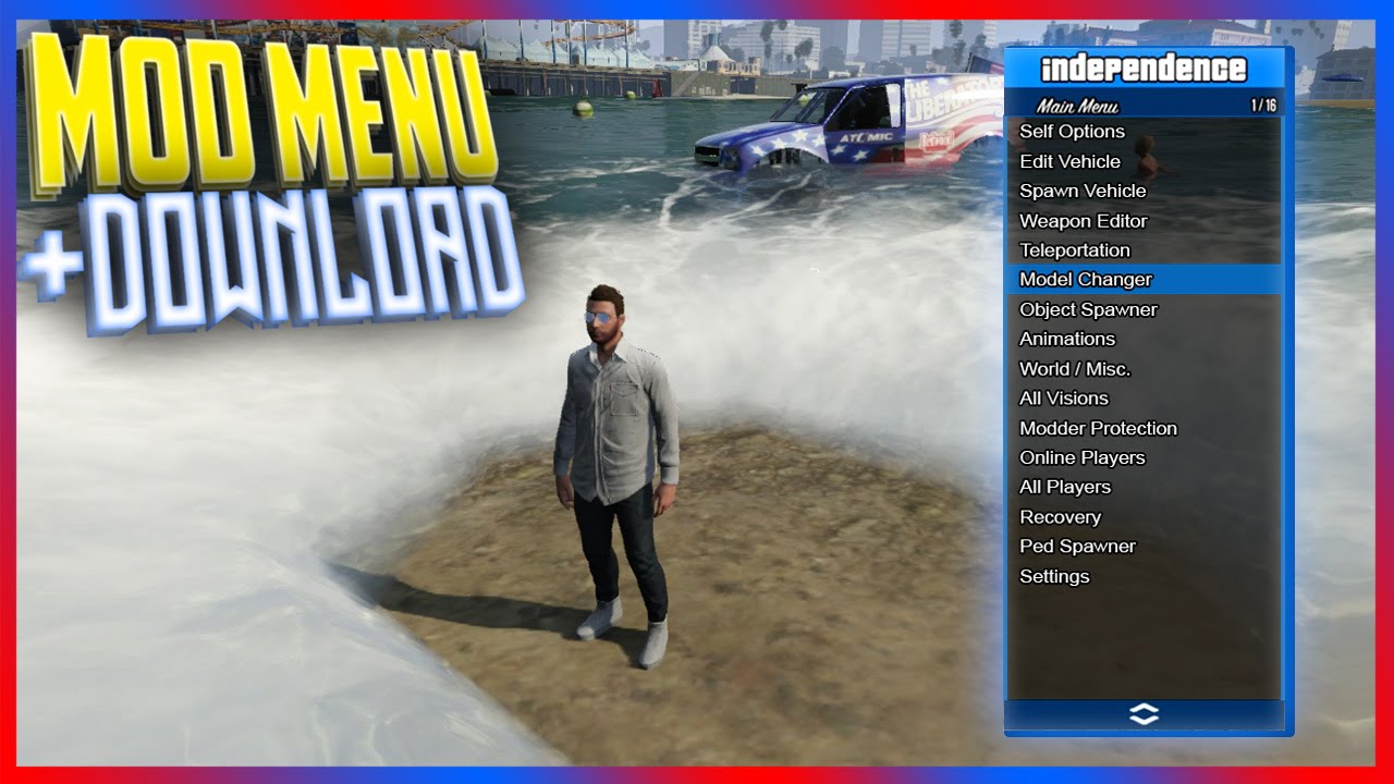 [PS3/1.26/1.27] FREE GTA 5 Mod Menu - Independence v1.6 + DOWNLOAD (GTA 5 MODS)