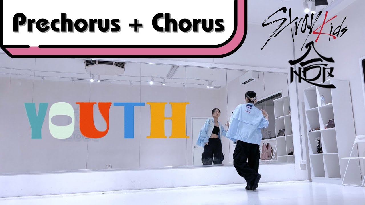 @StrayKids 스트레이키즈 Lee Know 'Youth&rsquo; Prechorus & Chorus Dance Tutorial (Slow & Mirror)