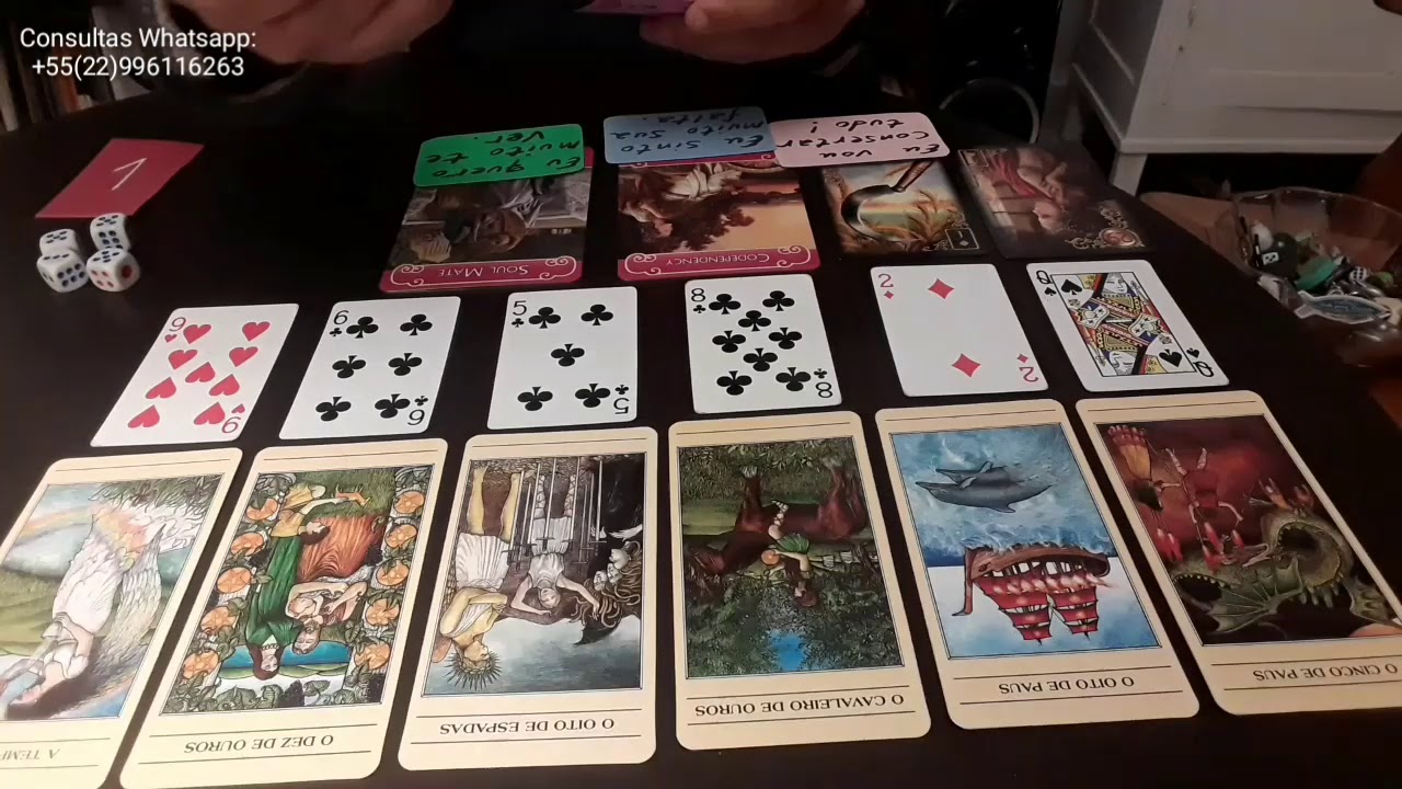 Tarot Interativo:  O que ele/a me diria se estivesse ao meu lado neste exato  momento ?  AMULETOS
