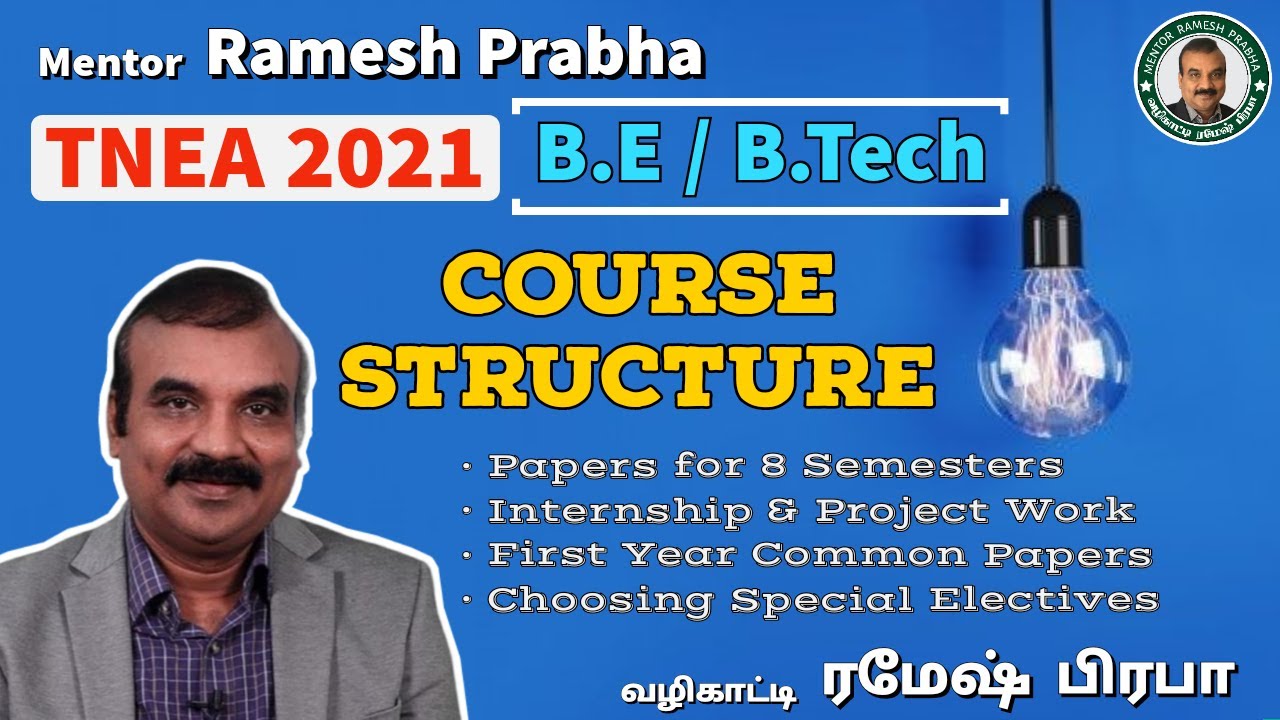 BE/BTech Course Structure | Interview with Dr.Iniyan Former Dean CEG | Mentor Ramesh Prabha