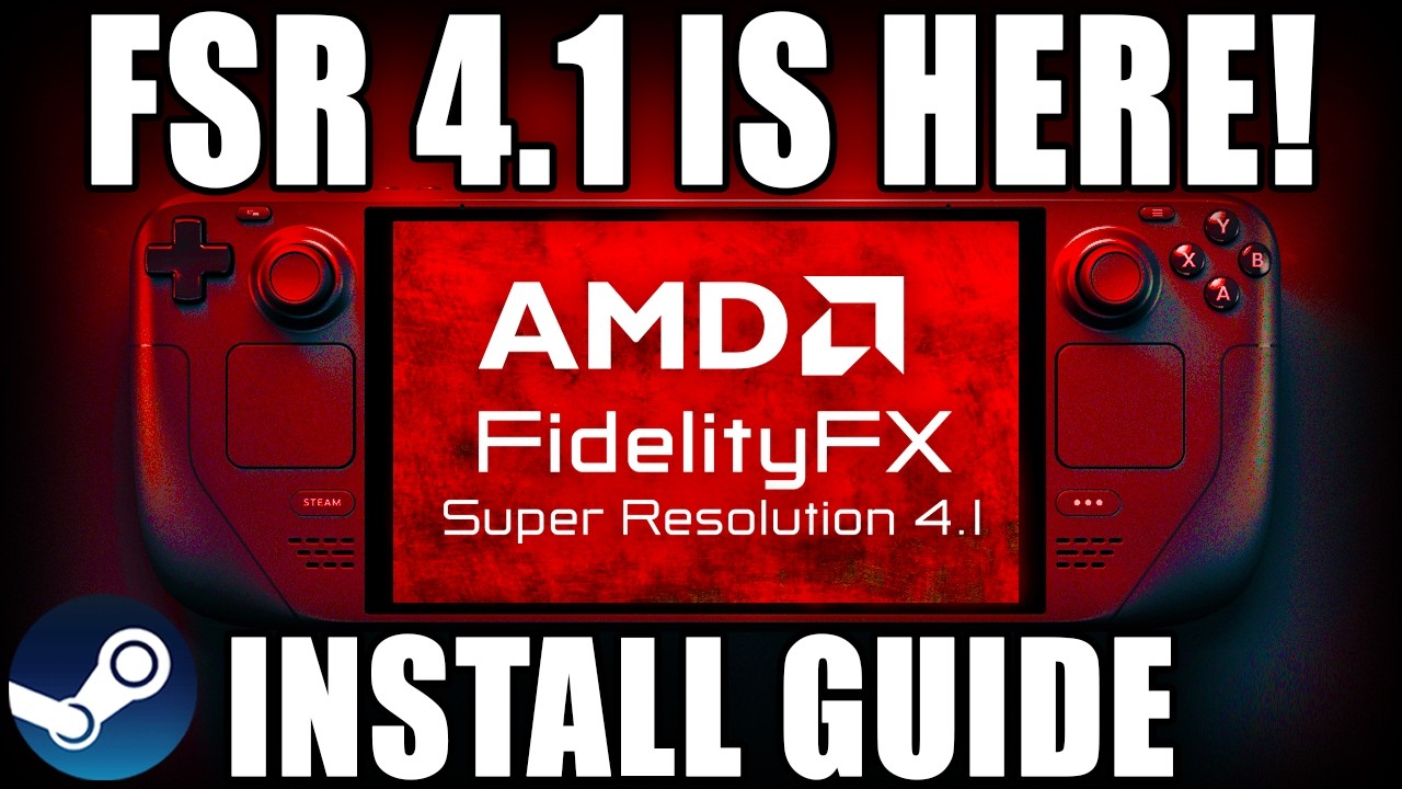 FSR 4.1 On Steam Deck! RDNA2 First Look + Install Setup Guide