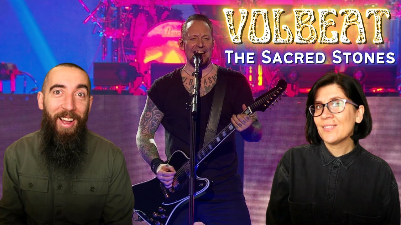 VOLBEAT - The Sacred Stones (REACTION) with my wife