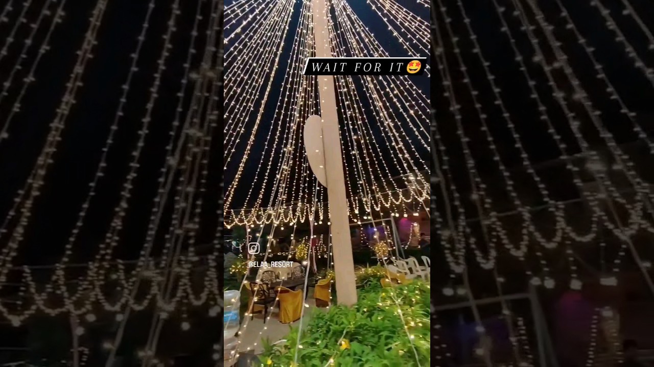 Lawn transformation 😱🤩Best wedding decoration🔥 #wedding #decoration #trending #shorts #resort #lawn