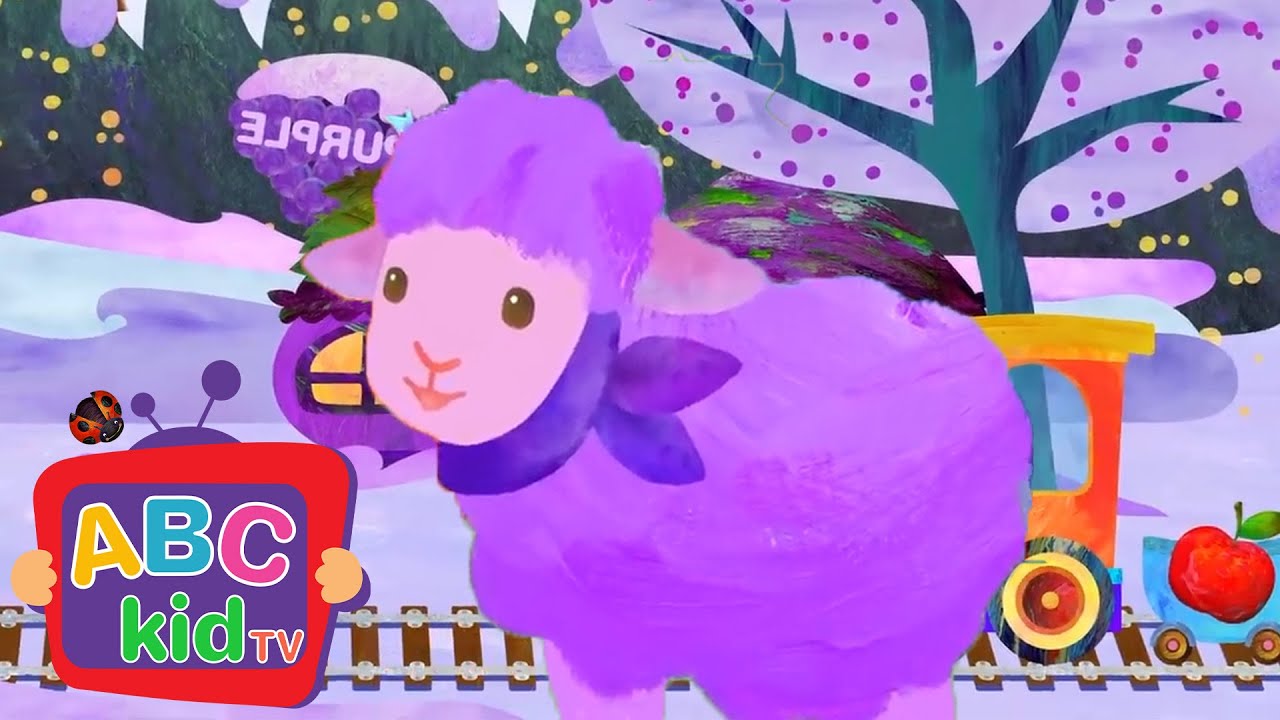 Color Song - Purple | ABC Kid TV Nursery Rhymes & Kids Songs