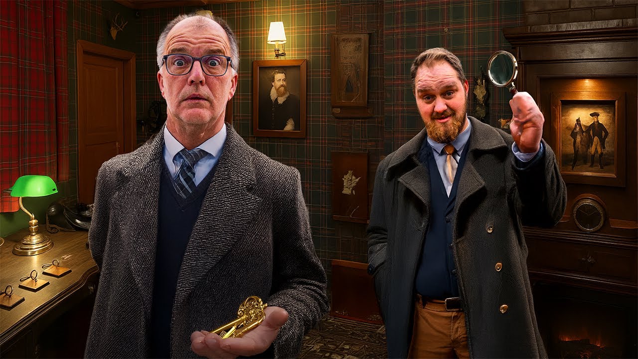 Escape Room: Udo & Timo auf den Spuren von Sherlock Holmes 🕵️‍♂️🧠