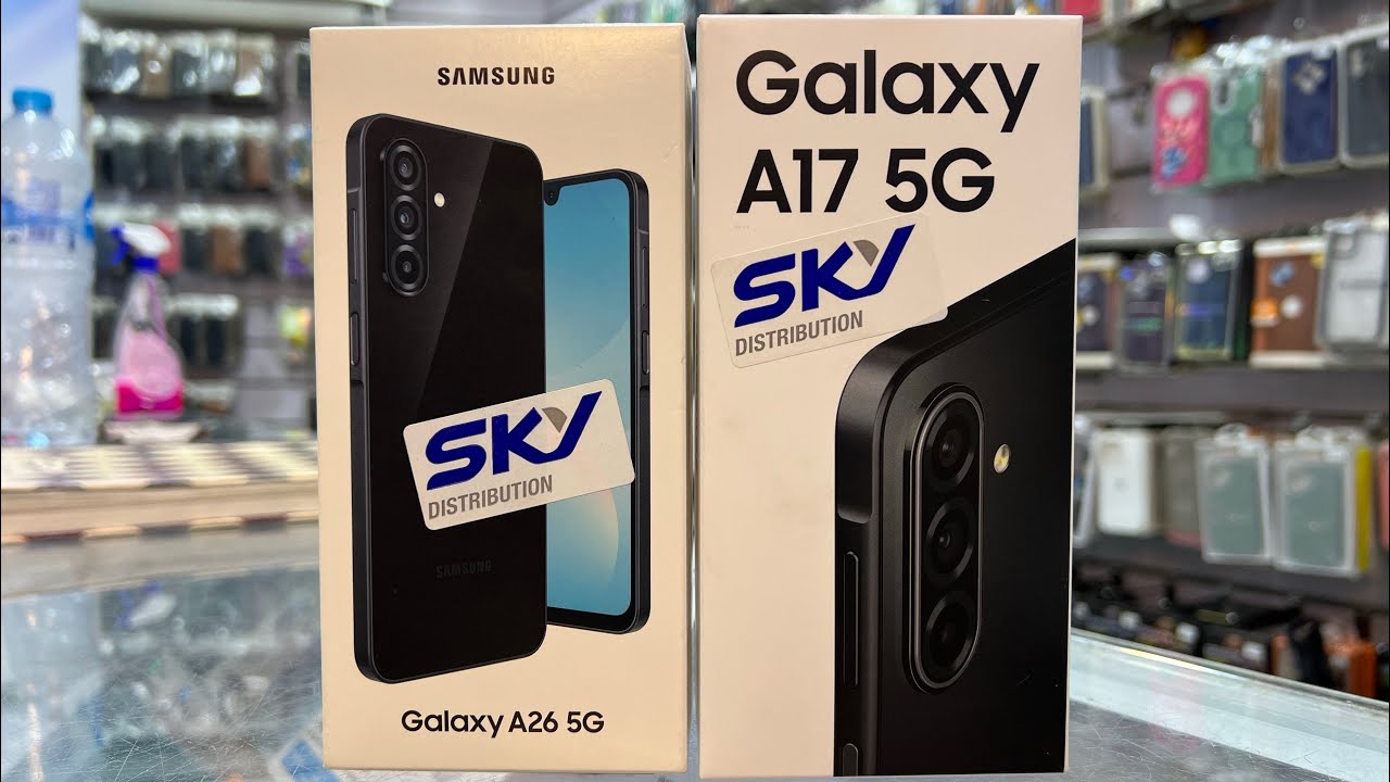 الفروقات الأساسية بين Galaxy A26 & Galaxy A17 5G 