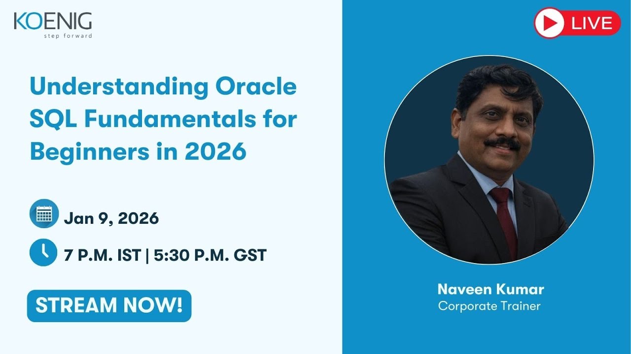 Understanding Oracle SQL Fundamentals for Beginners in 2026