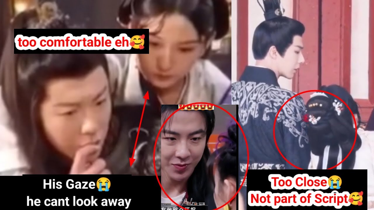 Liu Yuning and Song Zuer Low Key FLIRTING l Not Part of the Script but their too close