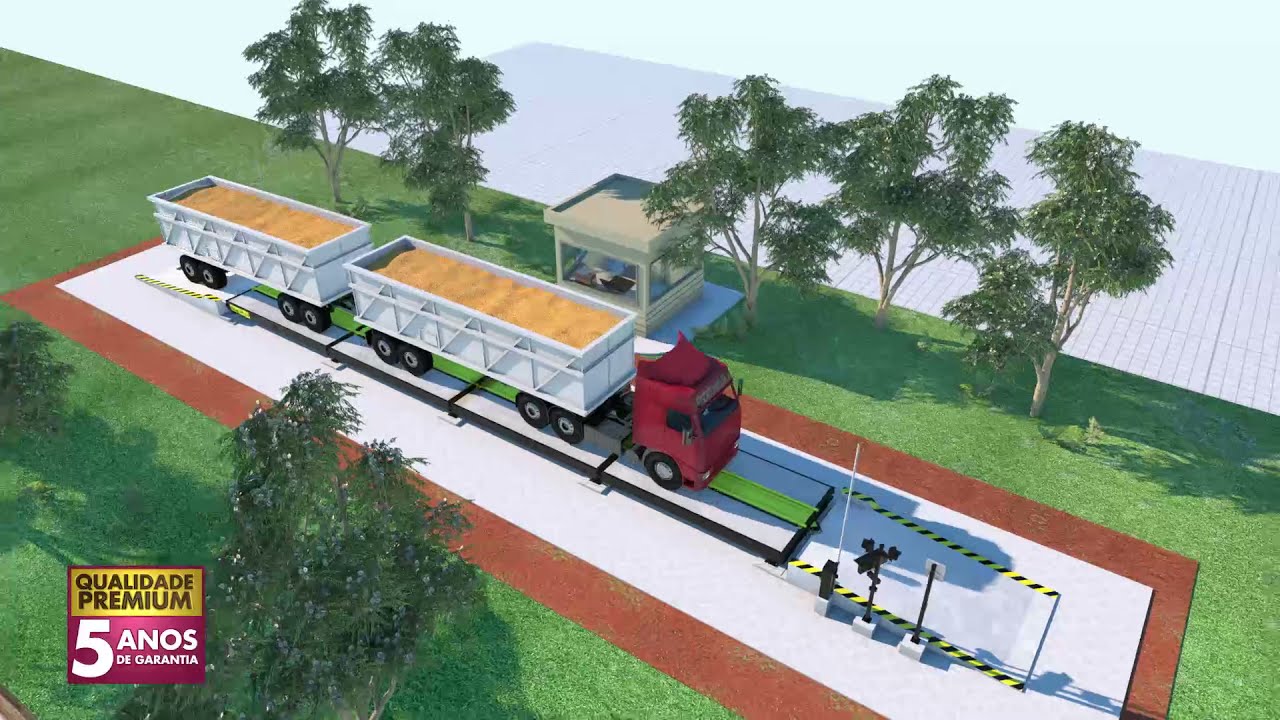 Balança Rodoviária - Modelo MCM/Balança Metálica-Concreto-Modular