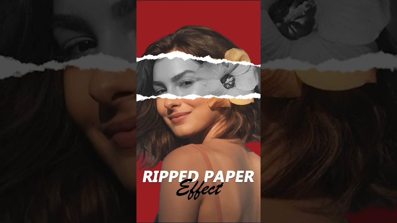 How to Create Paper Effect Video | Trending Reels Editing Tutorial 