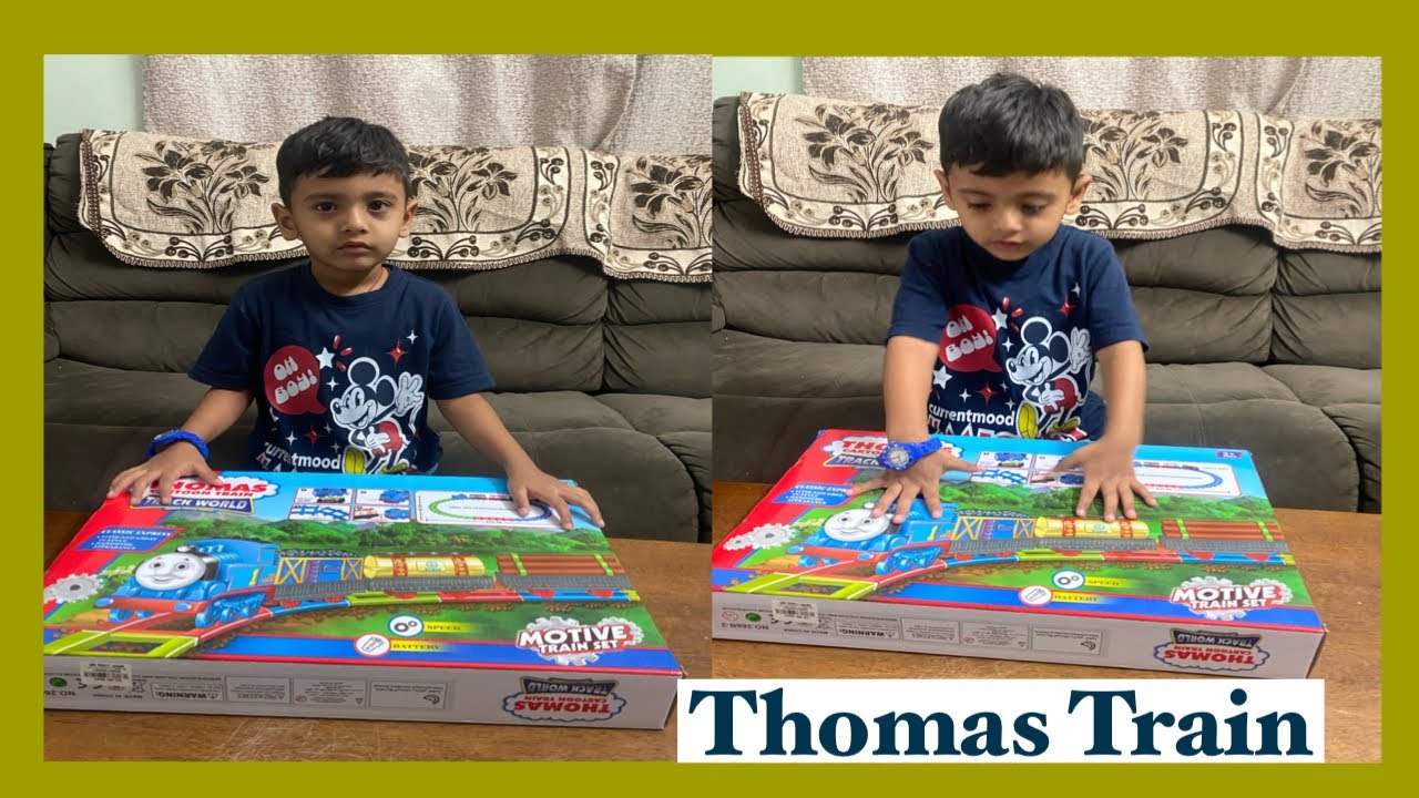 Look my New Thomas train 🚂