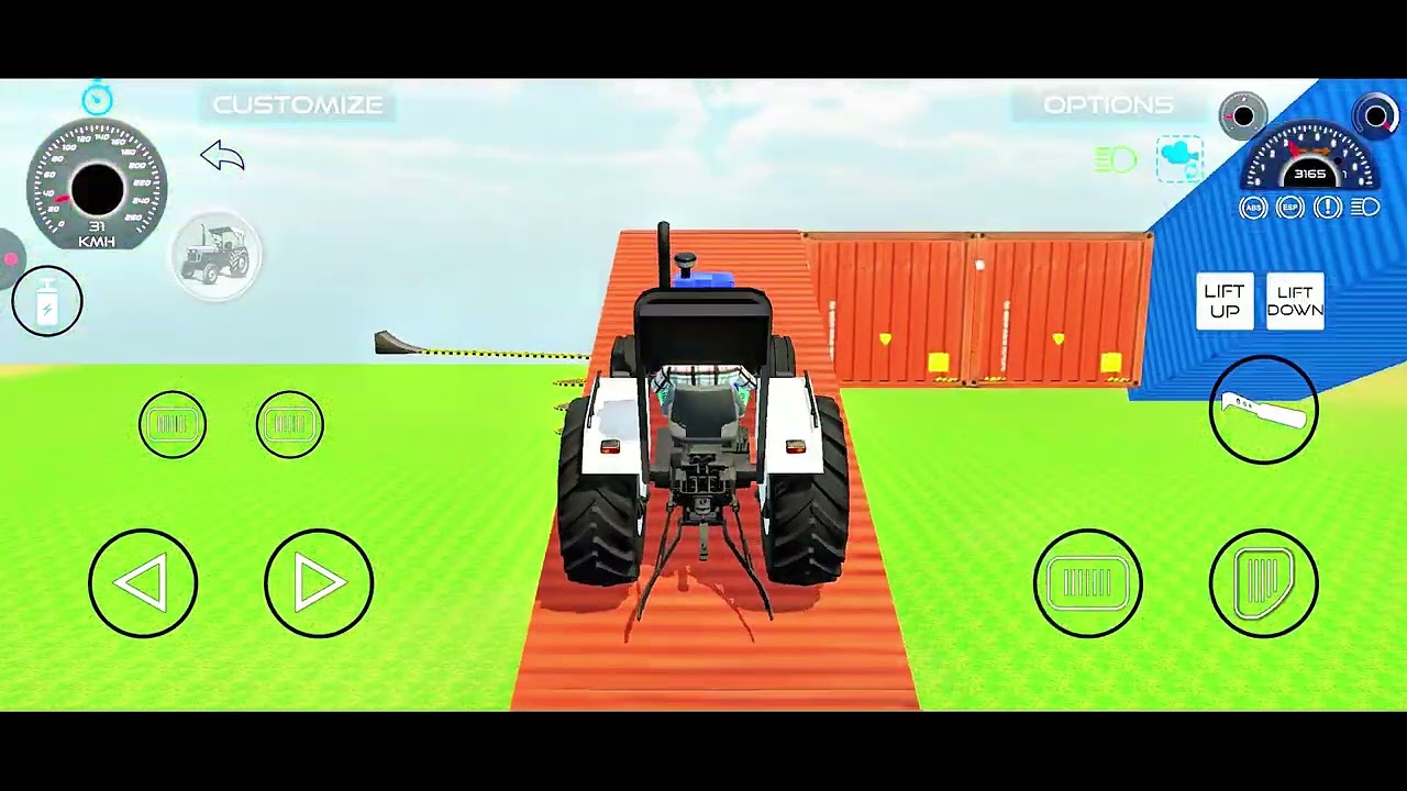 Indian truck stuck in sea and tractors rescue the truck from sea