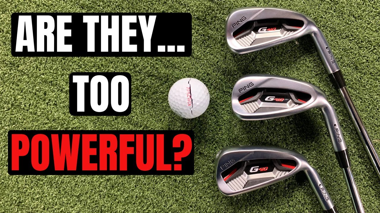 Are The Ping G410 Irons Too Powerful?! - MID HANDICAP TEST