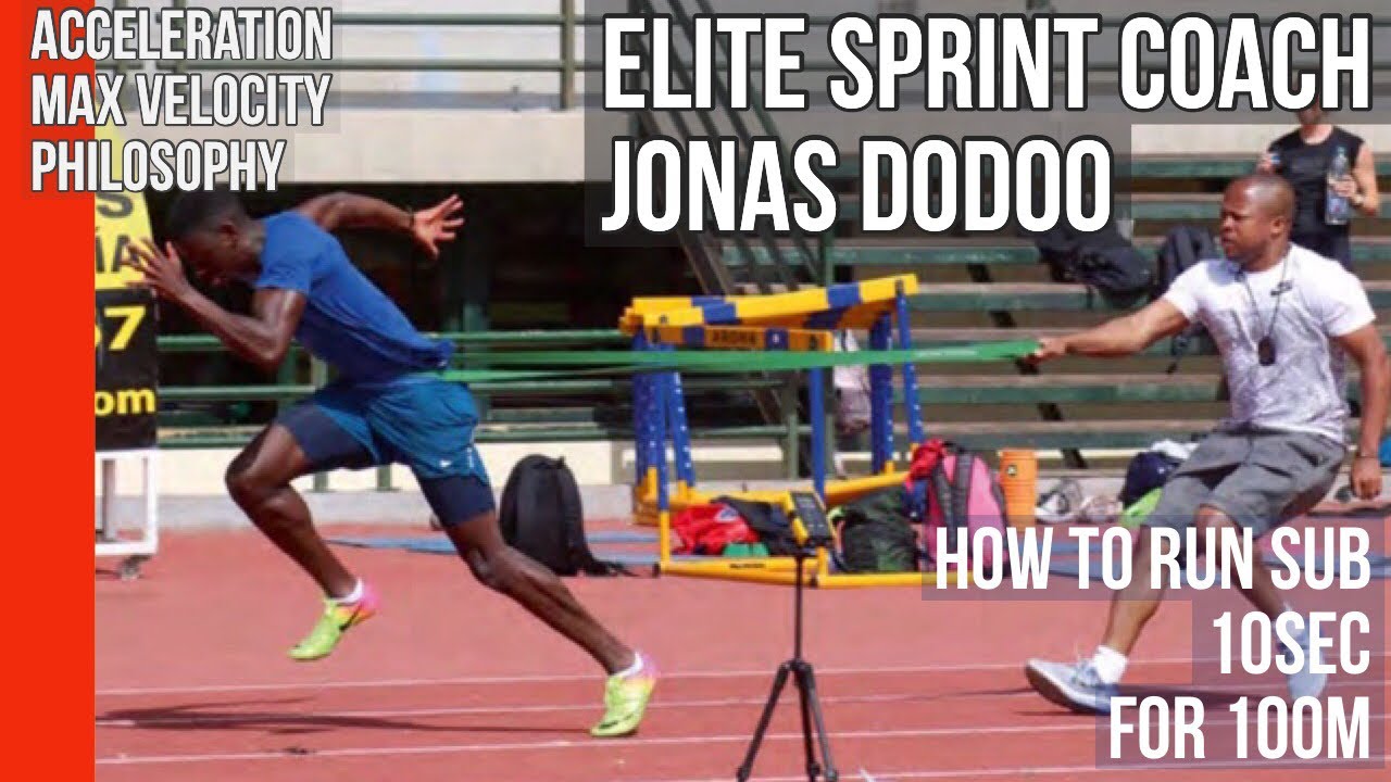 SPRINT FASTER sub-10sec Sprint coach Jonas Dodoo talks sprint tactics & technique